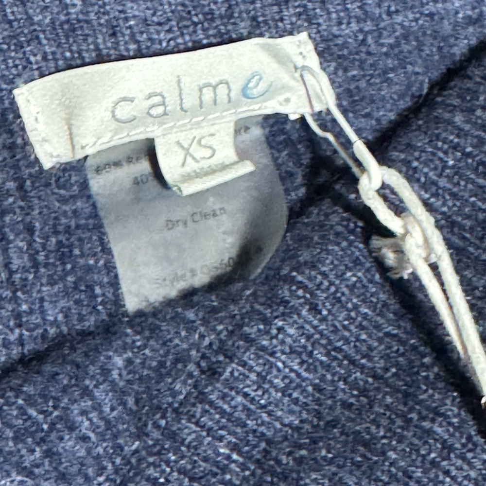 Calme Women's Wide Leg Pants - Blue